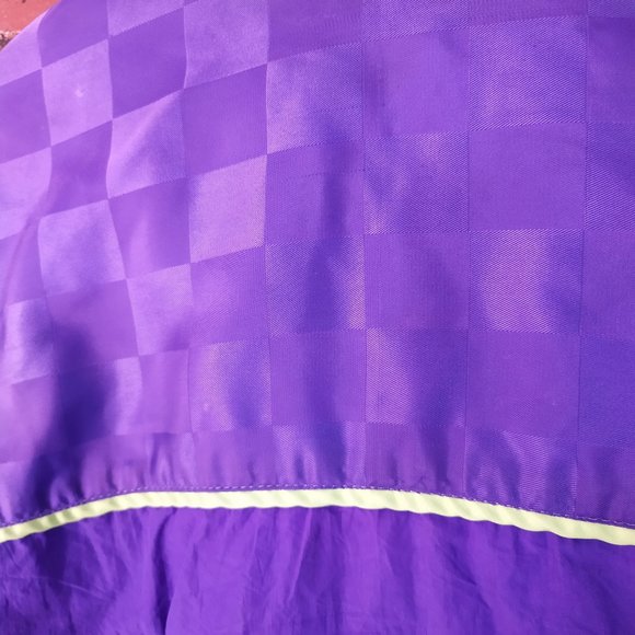 vintage Arctic Cat neon purple checker zip-up winter jacket - Picture 9 of 9